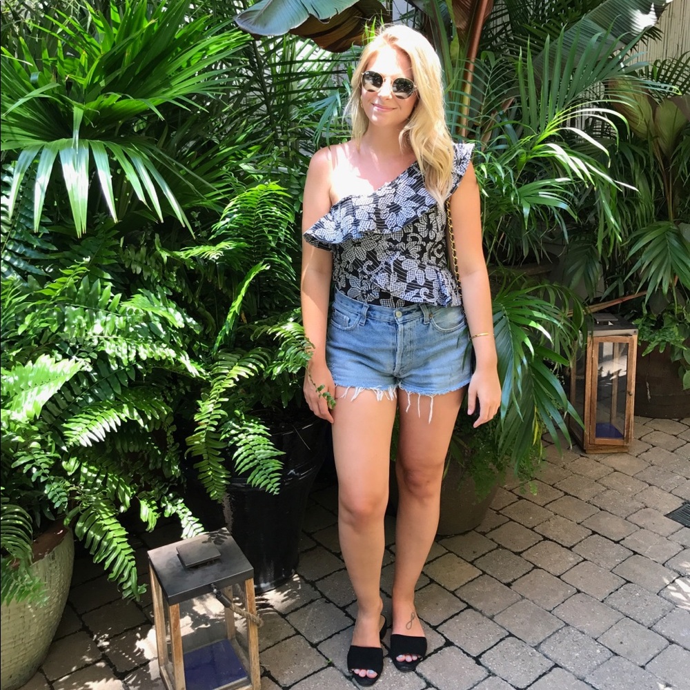 Zara Floral Print Top
